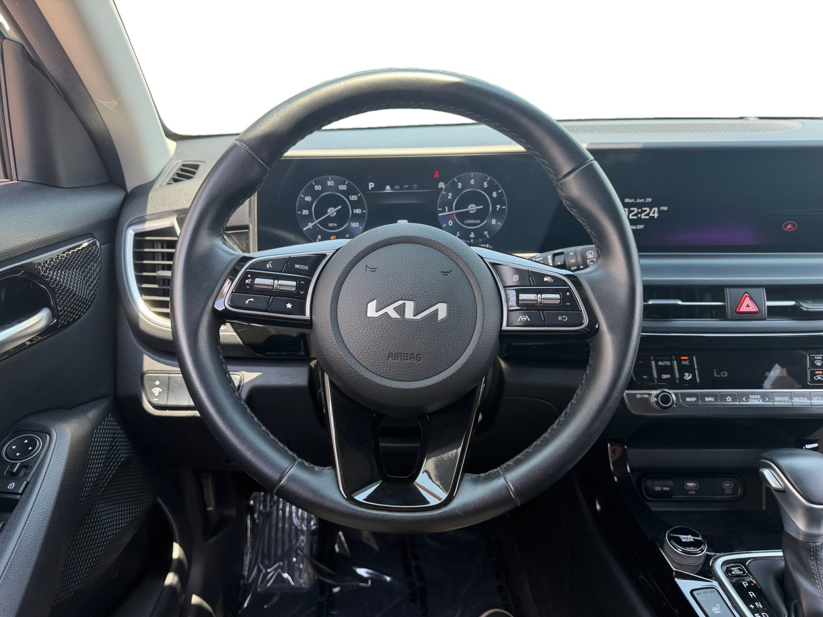 Certified Used 2024 Pluton Blue/Black Roof Kia S image 10