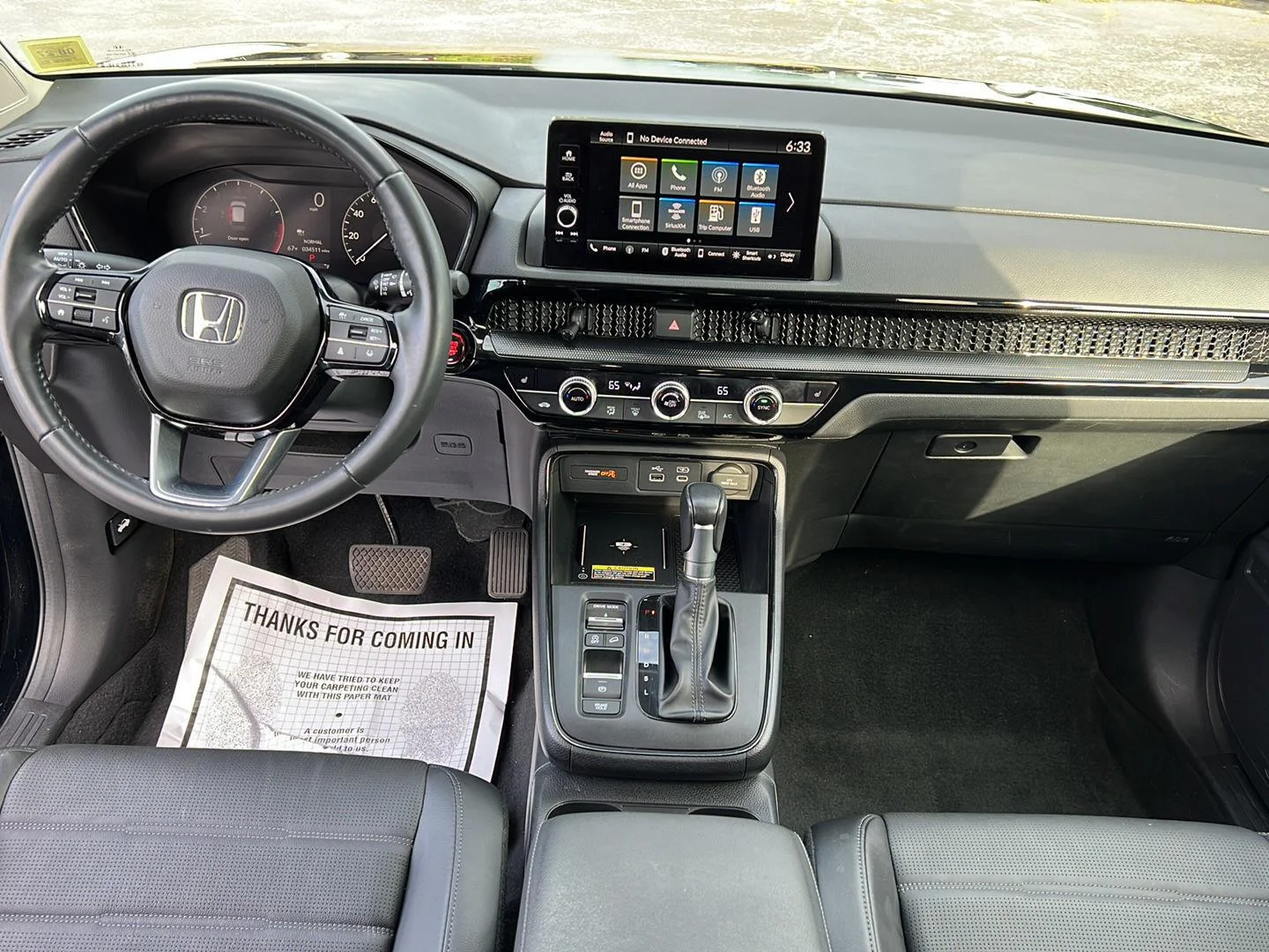 Used 2024 Crystal Black Pearl Honda EX-L image 16