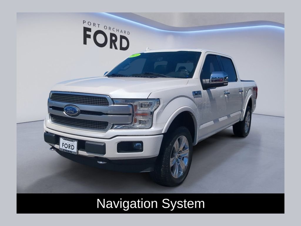 Used 2019 White Ford Platinum image 1