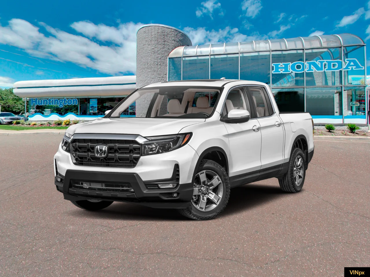 New 2026 Platinum White Pearl Honda RTL image 1