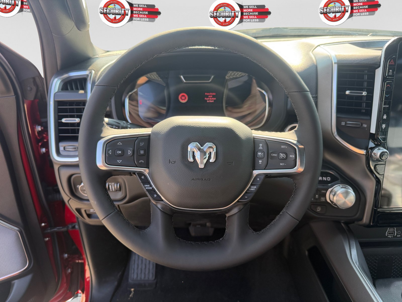 New 2026 Molten Red Pearl-Coat Exterior Paint RAM Laramie image 11
