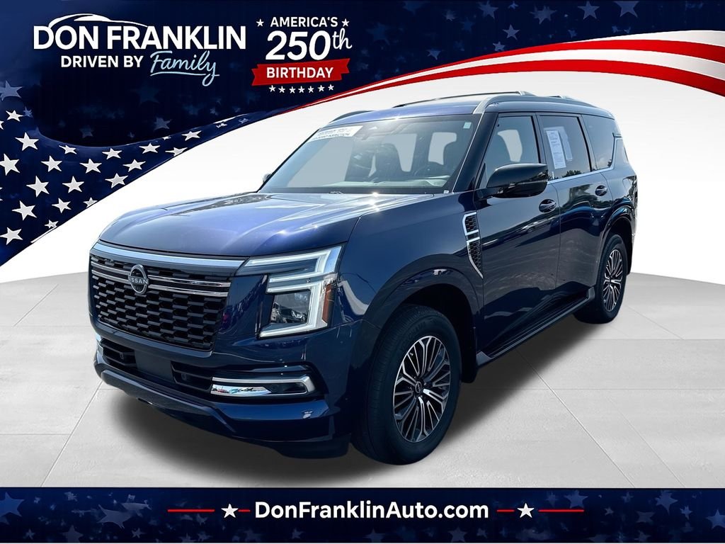 Used 2025 Blue Nissan Platinum image 1