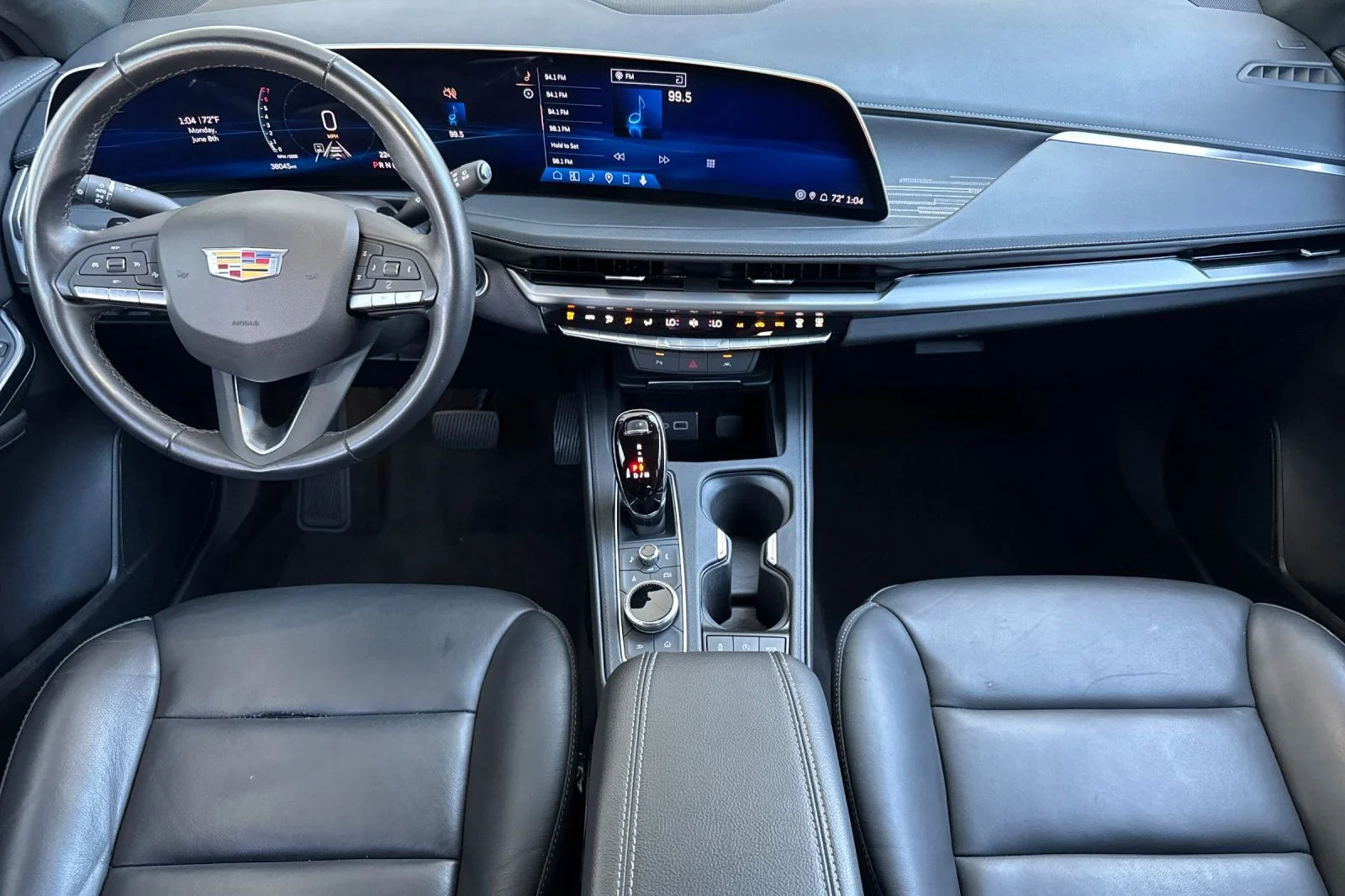 Used 2025 Argent Silver Metallic Cadillac Premium Luxury image 14