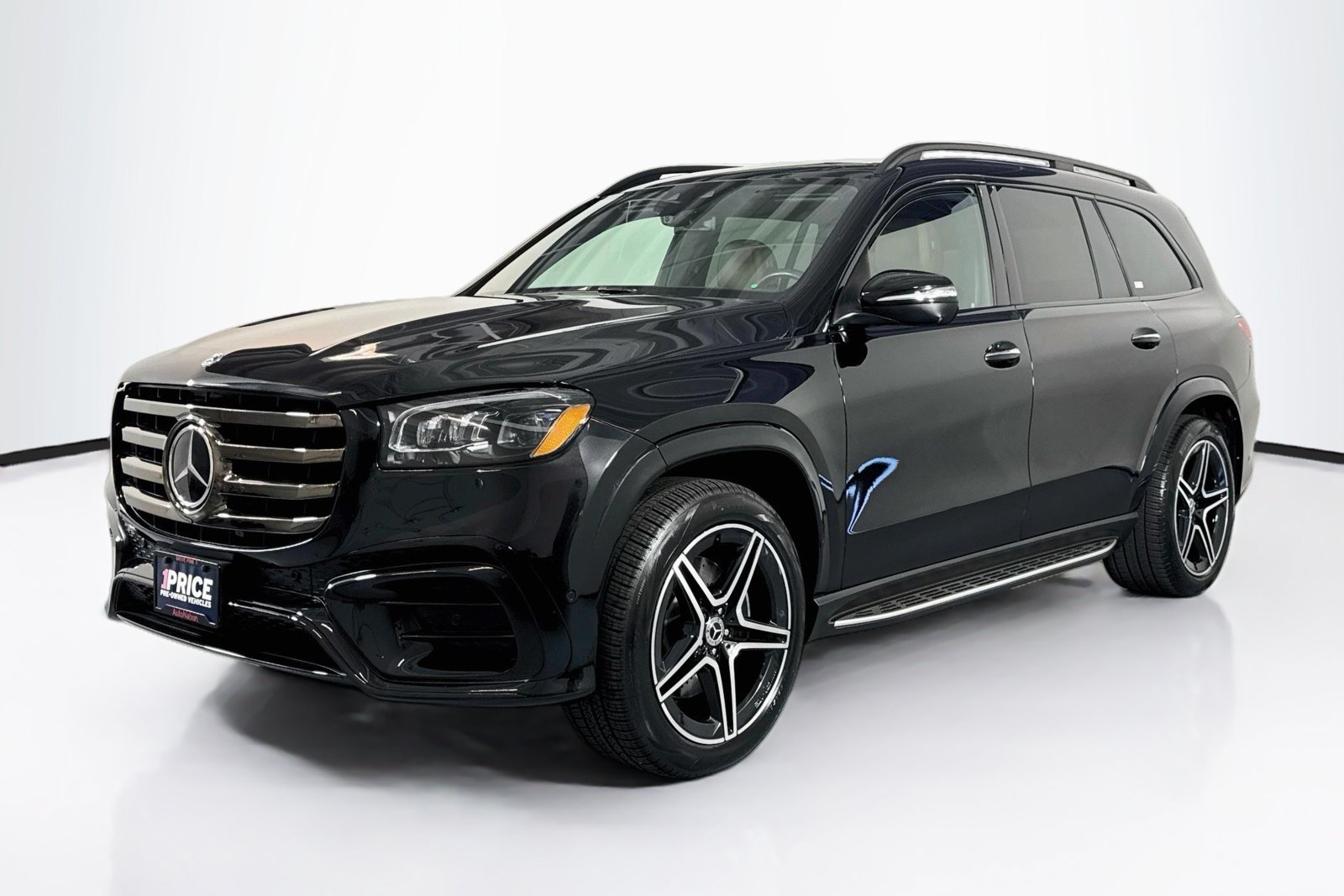 Certified Used 2024 Obsidian Black Metallic Mercedes-Benz GLS 450 image 1