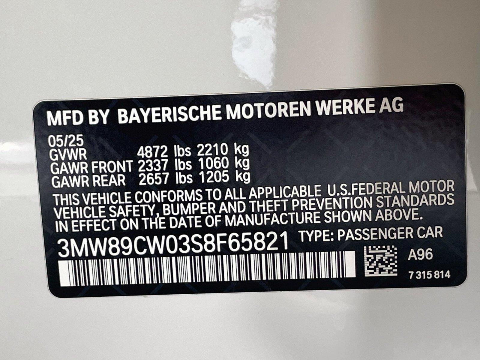 Used 2025 Mineral White Metallic BMW 330i xDrive image 35