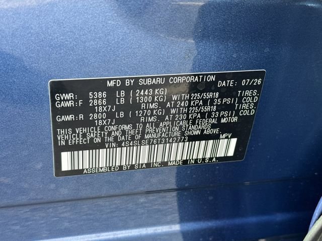 New 2026 DAYBREAK BLUE PEARL Subaru Premium Hybrid image 38