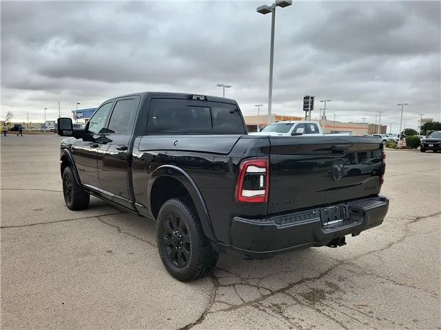 Used 2024 Diamond Black Crystal Pearlcoat RAM Limited 4x4 Crew Cab 6.3 ft. box 149.5 in. WB SRW image 2