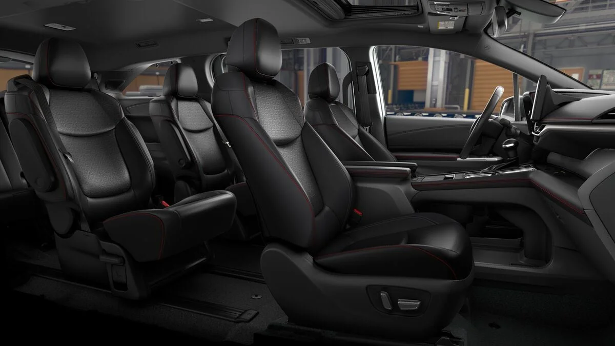 New 2026 Midnight Black Metallic Toyota XSE 7 Passenger image 20