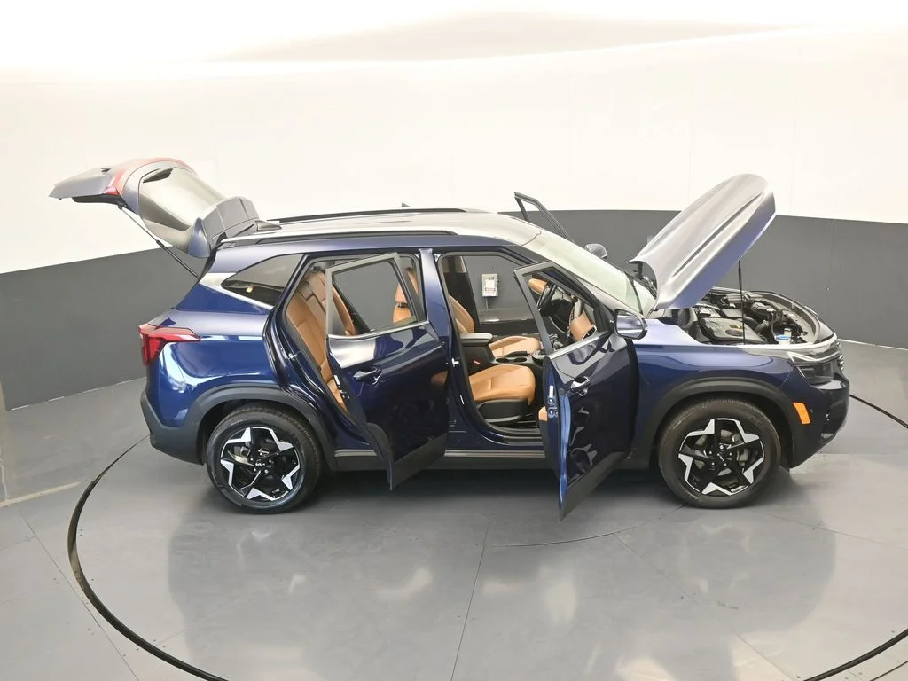 Used 2024 Dark Ocean Blue Kia EX image 67