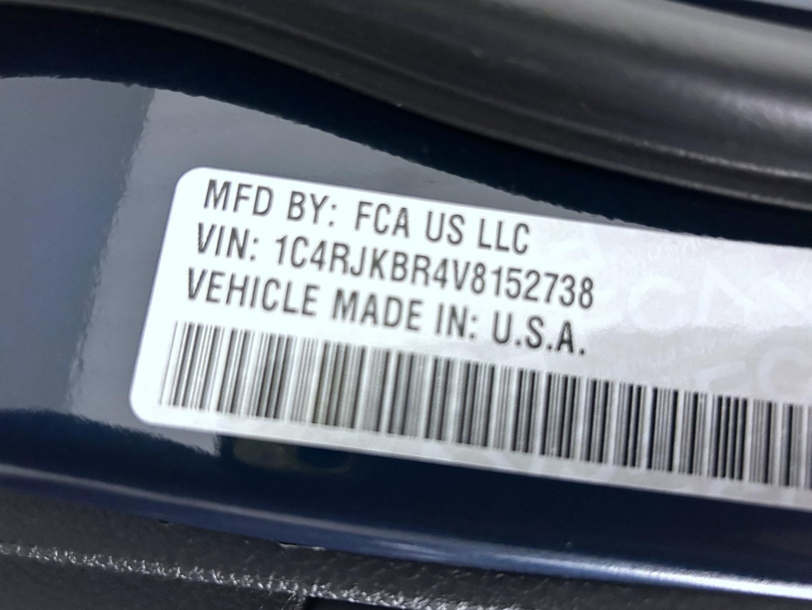 New 2027 Fathom Blue Pearl-Coat Paint Jeep Limited image 26