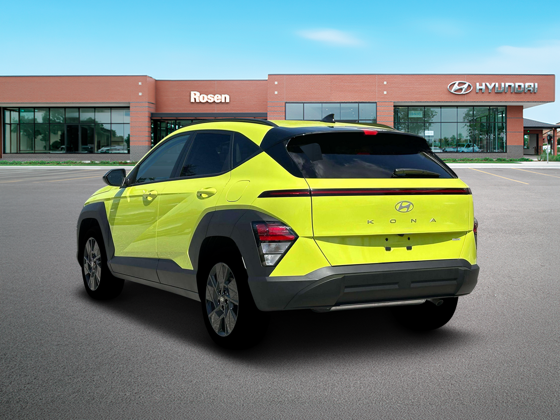 New 2026 Yellow Hyundai SEL Sport AWD image 5