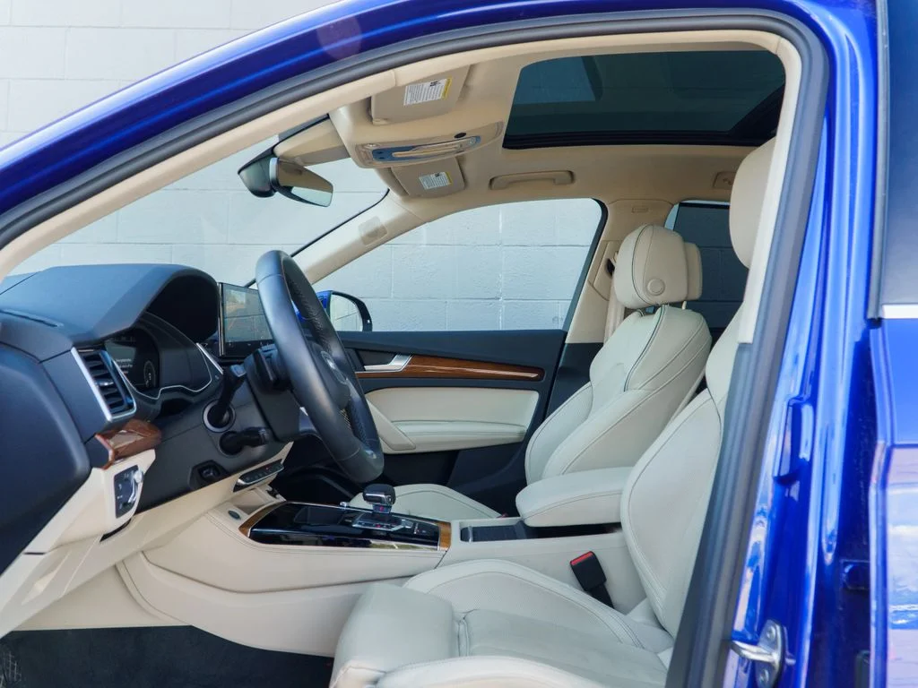 Used 2023 Blue Audi 55 Prestige image 17