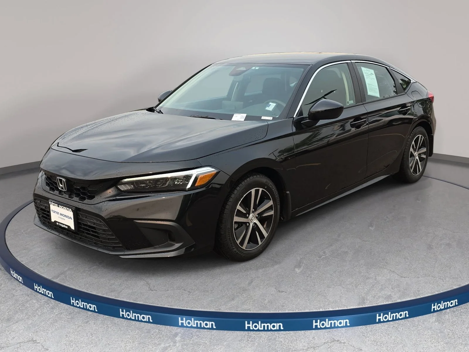 Certified Used 2024 Crystal Black Pearl Honda LX image 1