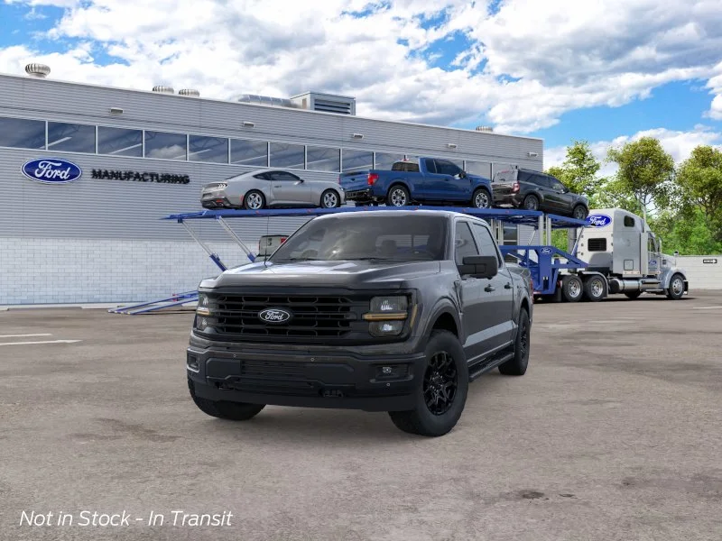 New 2026 Agate Black Metallic Ford XLT image 2