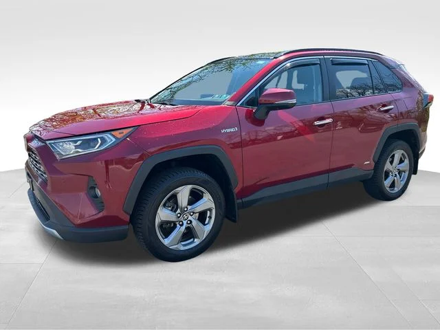 Used 2021 Red Toyota Limited image 1