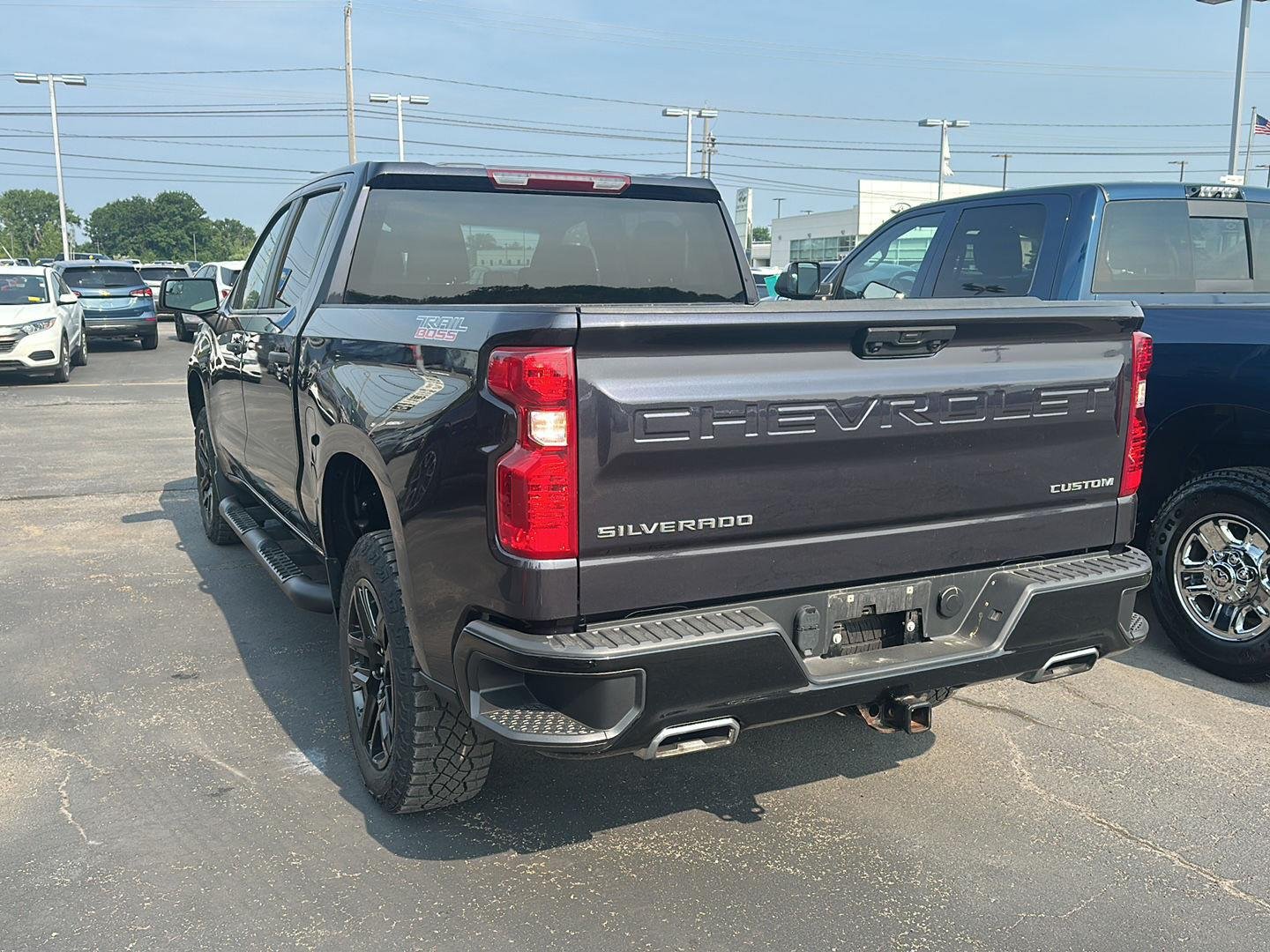 Used 2024 Dark Ash Metallic Chevrolet Custom Trail Boss image 4