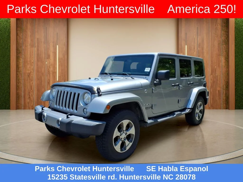 Certified Used 2017 Silver Jeep Unlimited Sahara image 27