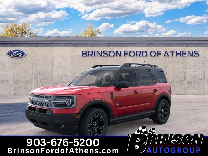 New 2026 Ruby Red Metallic Tinted Clearcoat Ford Outer Banks® image 1