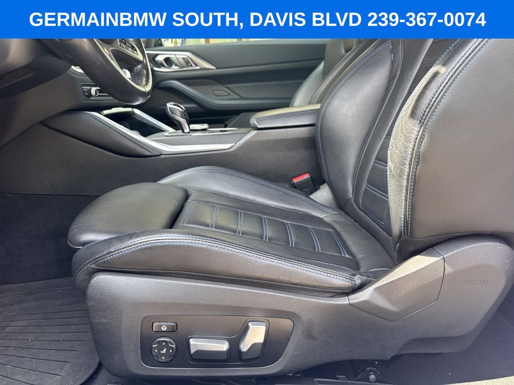 Used 2021 Blue Metallic BMW 430i image 17