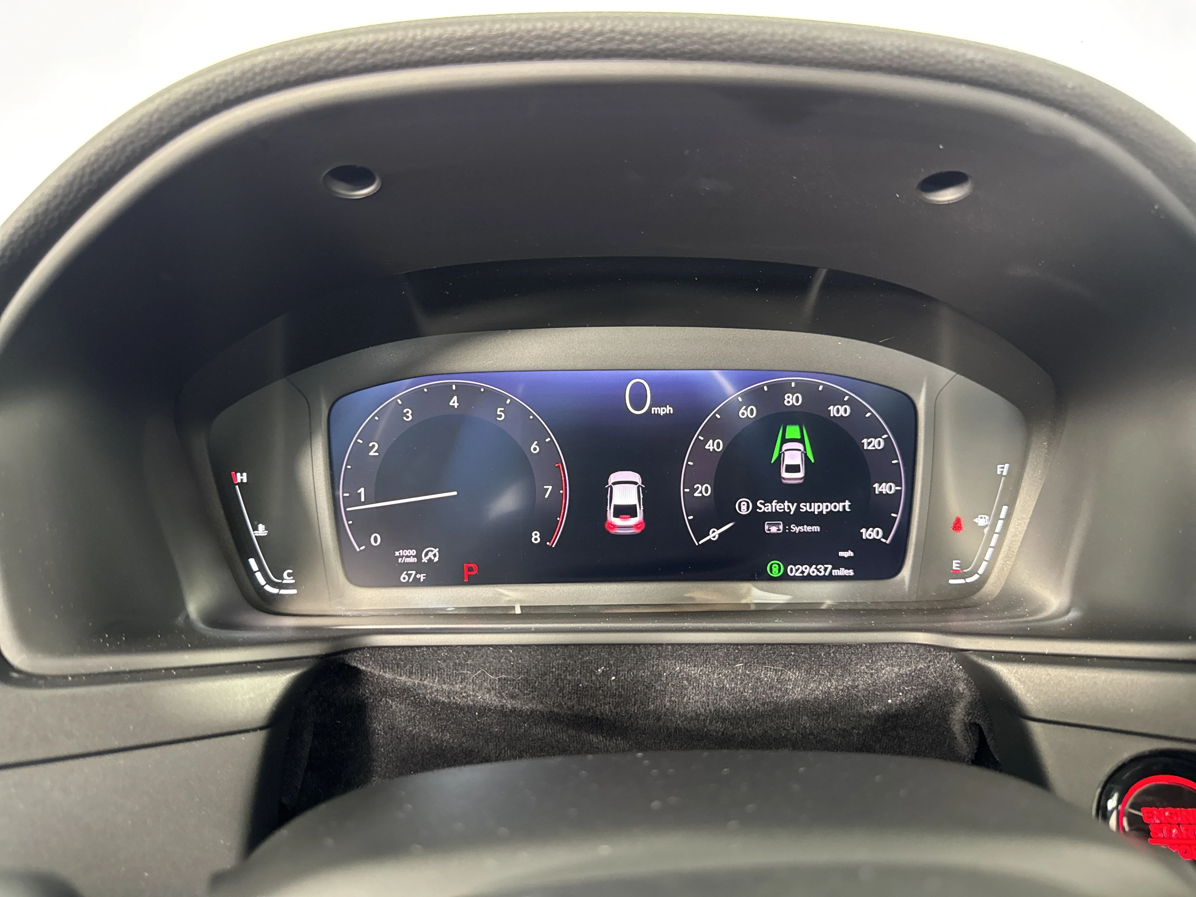 Used 2024 Platinum White Pearl Honda LX image 26