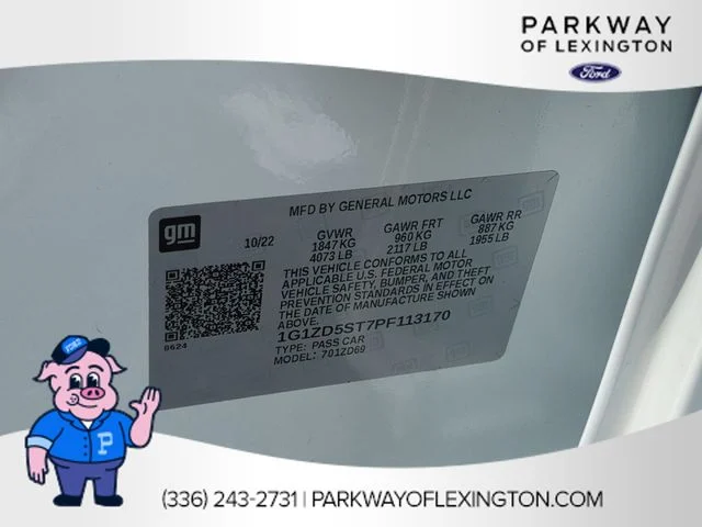 Used 2023 White Chevrolet LT image 36