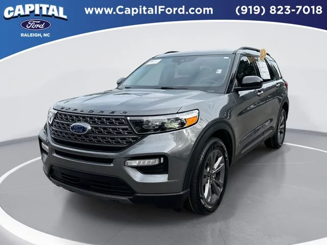Used 2022 Gray Ford XLT image 1