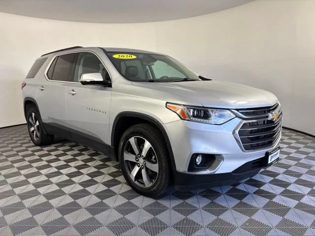Used 2020 SILVER ICE METALLIC Chevrolet LT Leather image 36