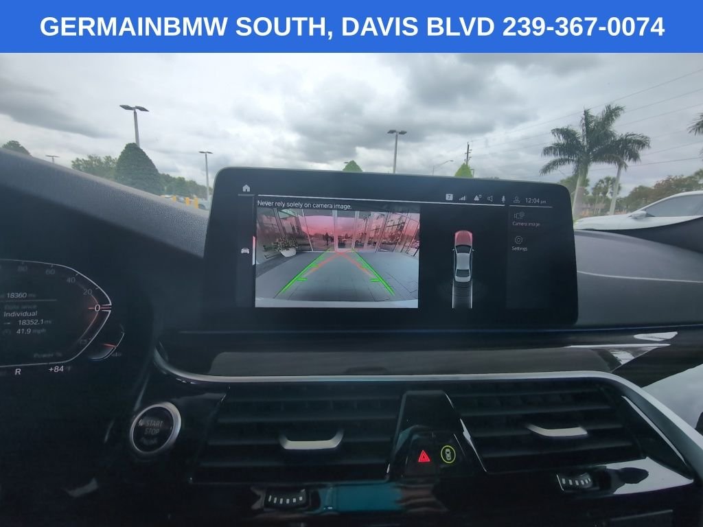 Certified Used 2023 Mineral White Metallic BMW 540i xDrive image 13