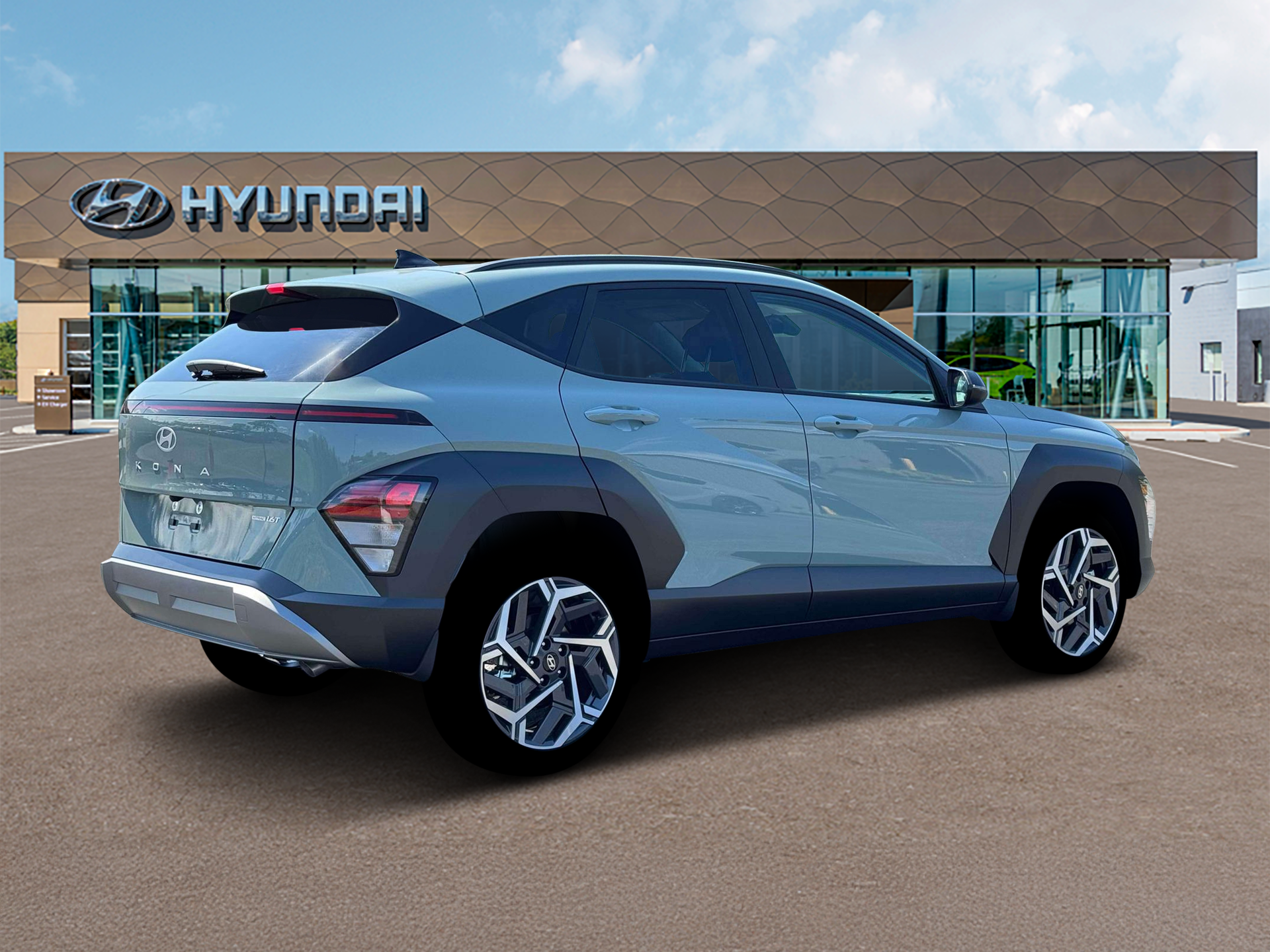 New 2026 Green Hyundai SEL Premium AWD image 8
