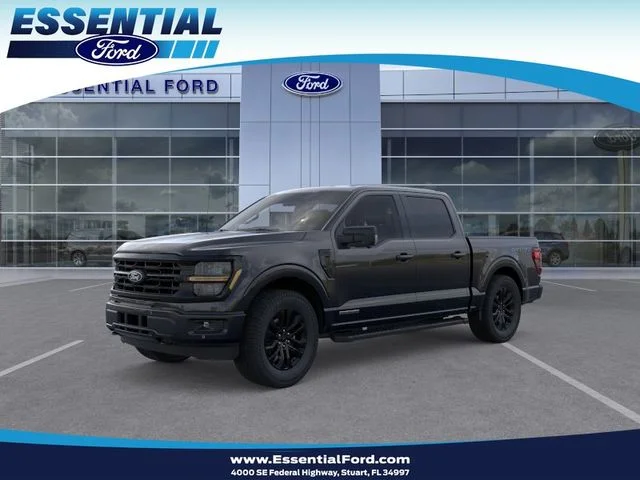 New 2026 Agate Black Metallic Ford XLT image 1