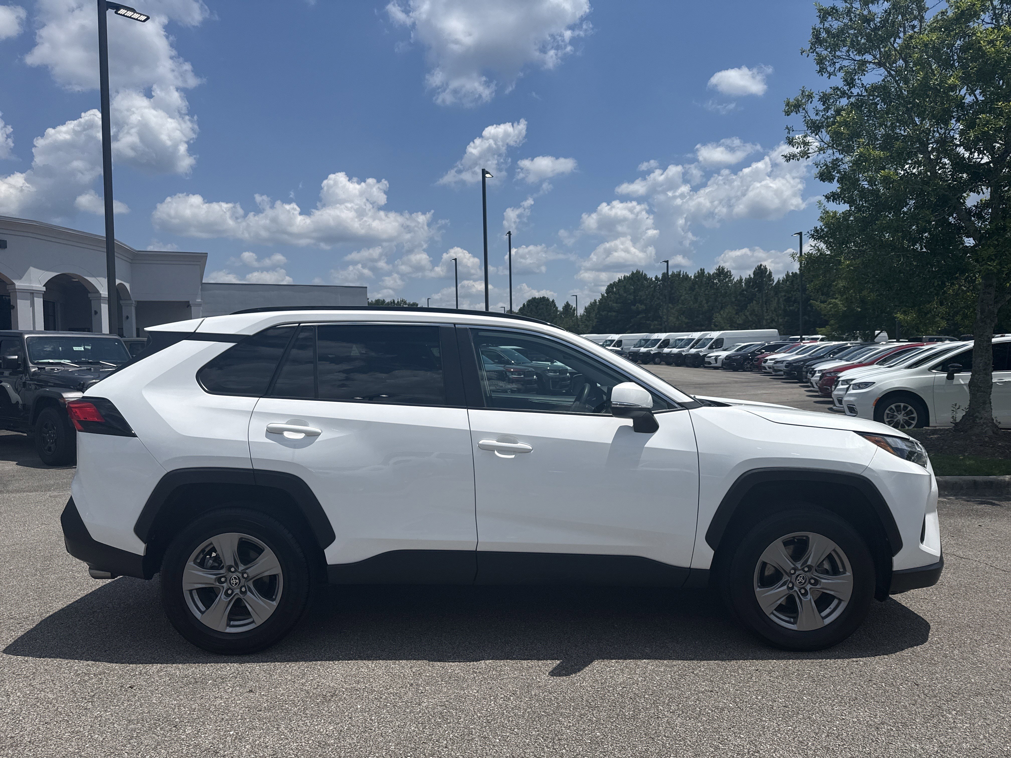 Used 2024 White Toyota XLE image 8