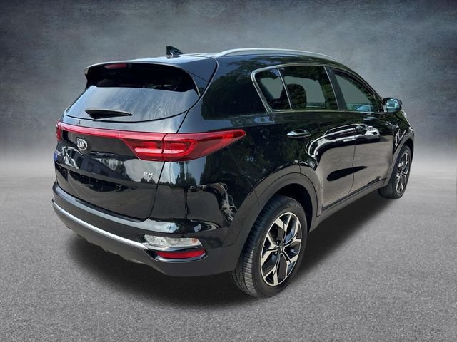 Used 2021 Black Cherry Kia EX image 7