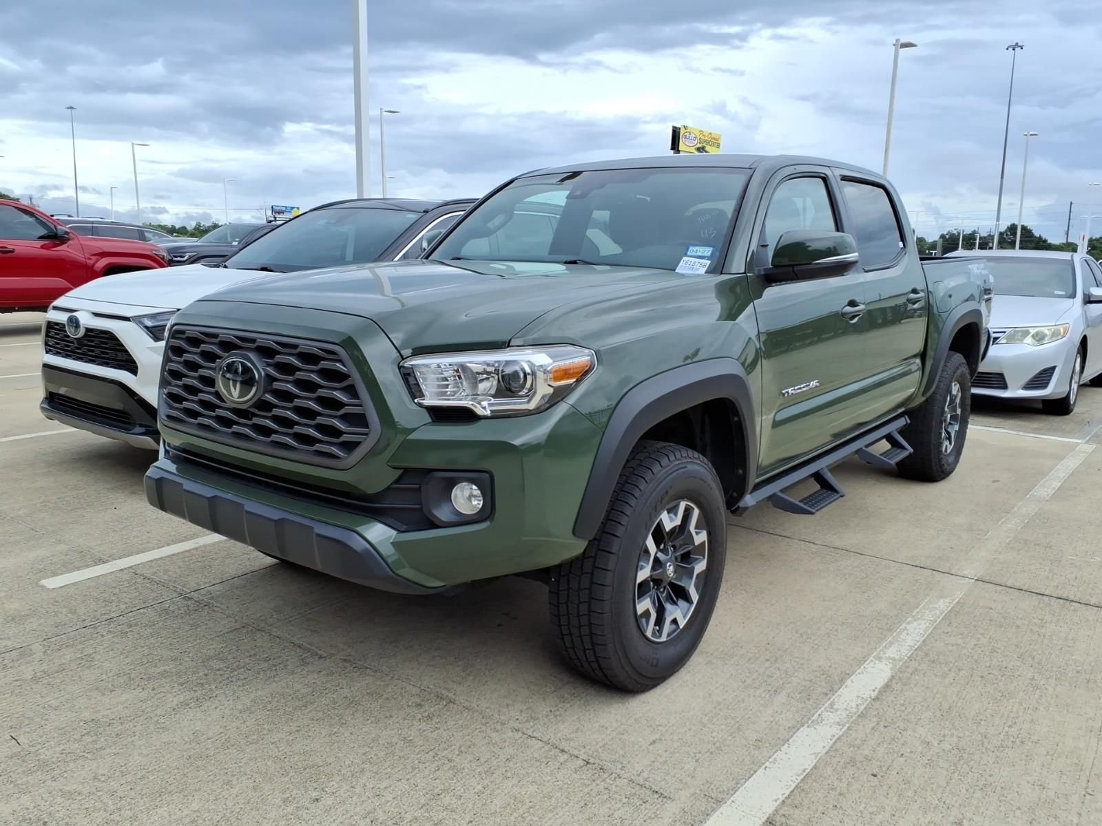 Used 2021 Army Green Toyota TRD Off-Road image 3