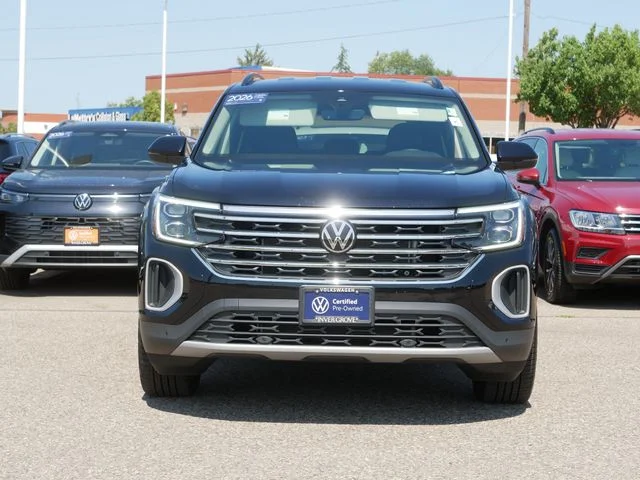 Certified 2026 Volkswagen Atlas SE w/Tech with VIN 1V2HN2CA6TC515252 for sale in Inver Grove Heights, Minnesota