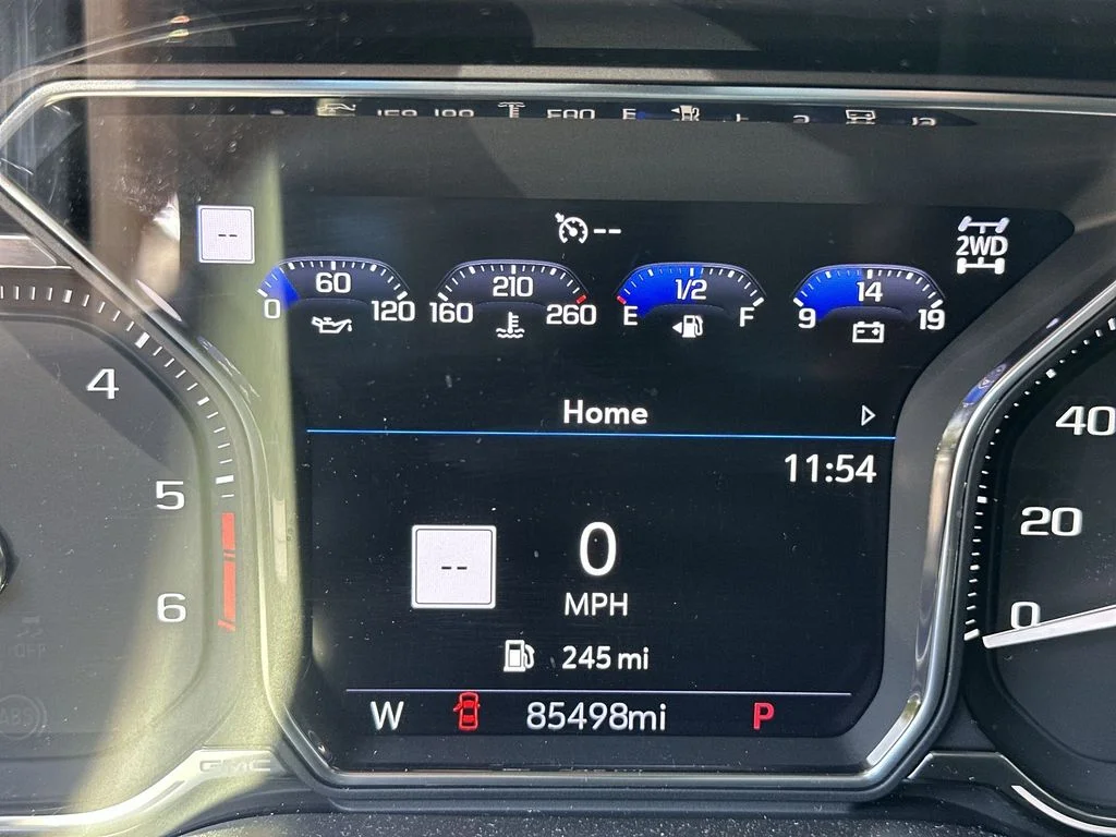 Used 2021 Dark Sky Metallic GMC AT4 image 11