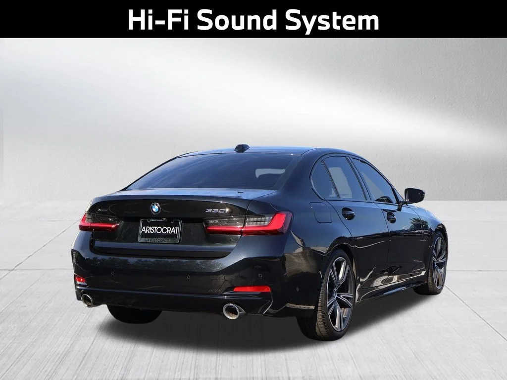 Used 2023 Black BMW 330i xDrive image 8