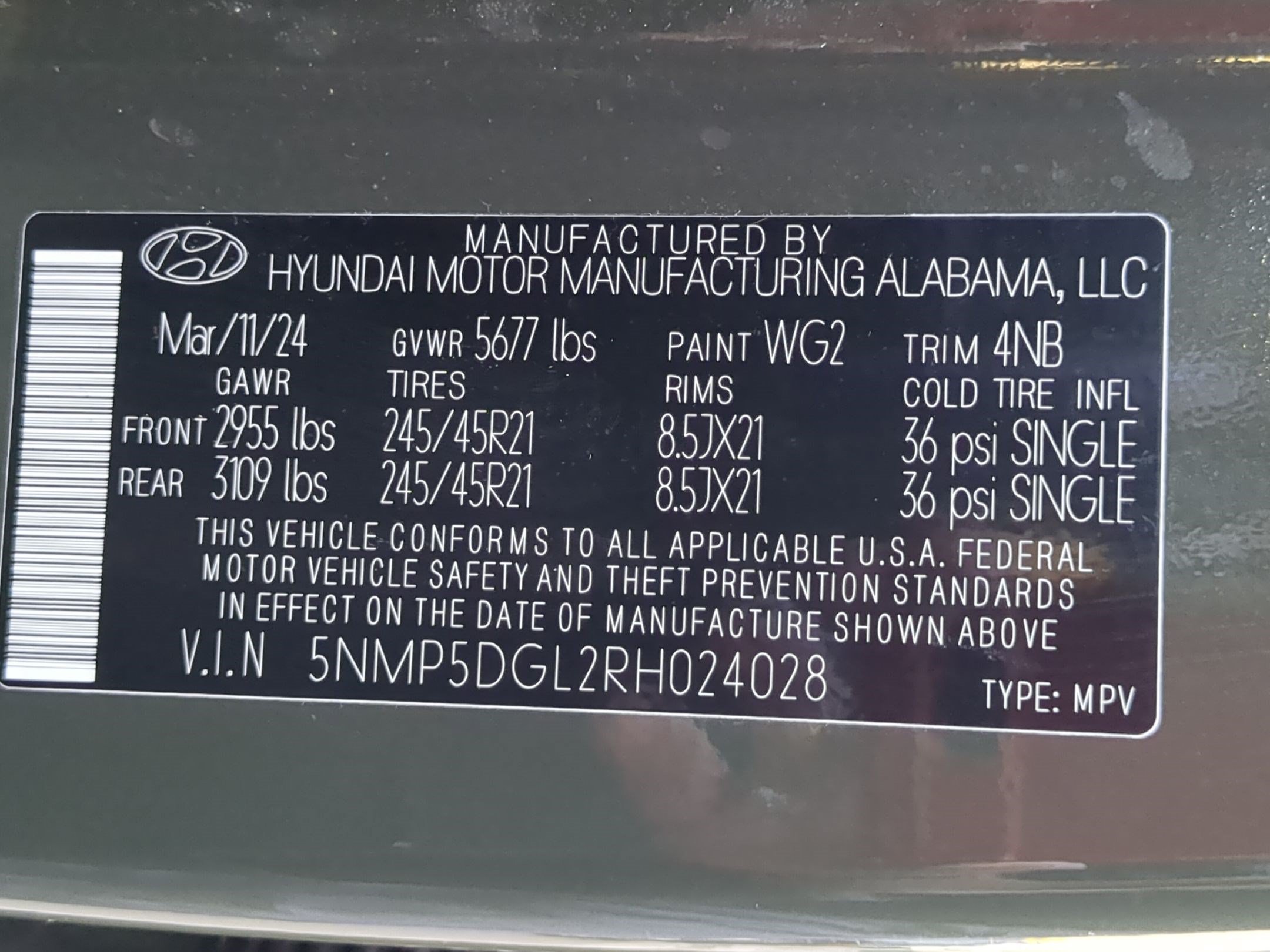 Used 2024 Rockwood Green Hyundai Calligraphy image 36