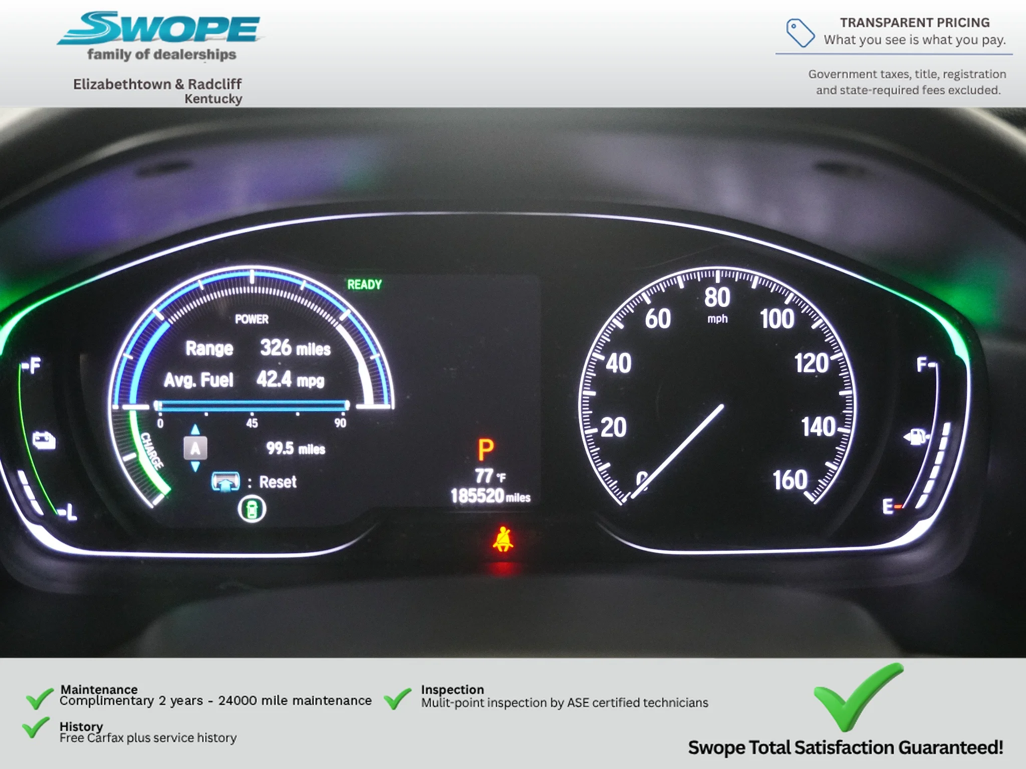 Used 2018 White Orchid Pearl Honda Base image 18