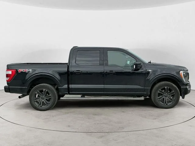 Used 2021 Agate Black Metallic Ford Lariat image 6