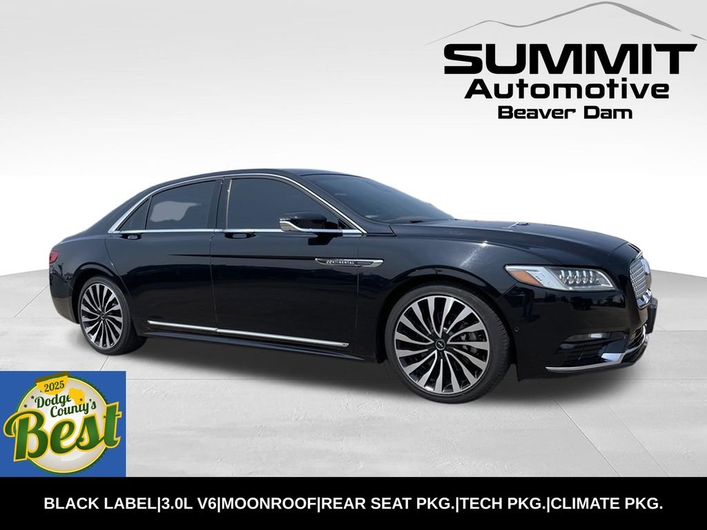 Used 2017 Black Lincoln Black Label image 1