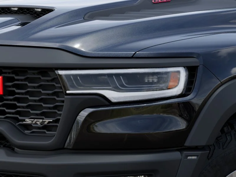 New 2027 Diamond Black Crystal Pearl-Coat Exterior Paint RAM TRX SRT image 6