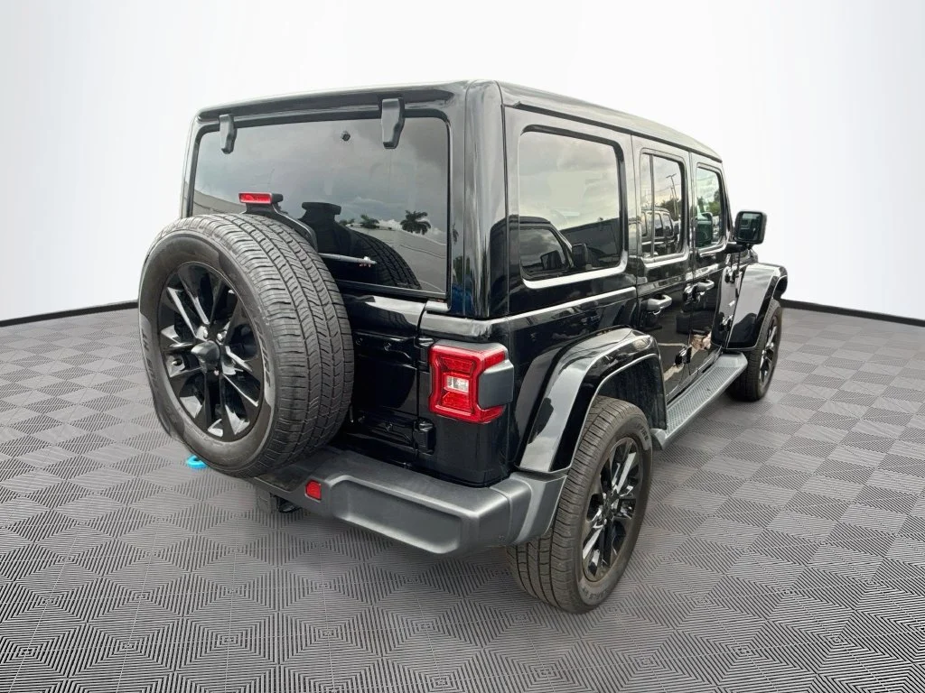 Used 2023 Black Jeep Sahara 4xe image 6