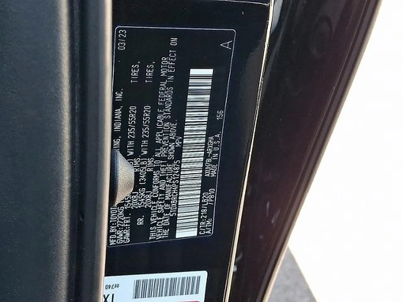 Used 2023 Midnight Black Metallic Toyota Hybrid Limited image 30