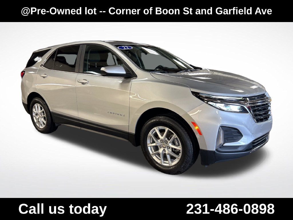 Used 2022 SILVER ICE METALLIC Chevrolet LT image 7