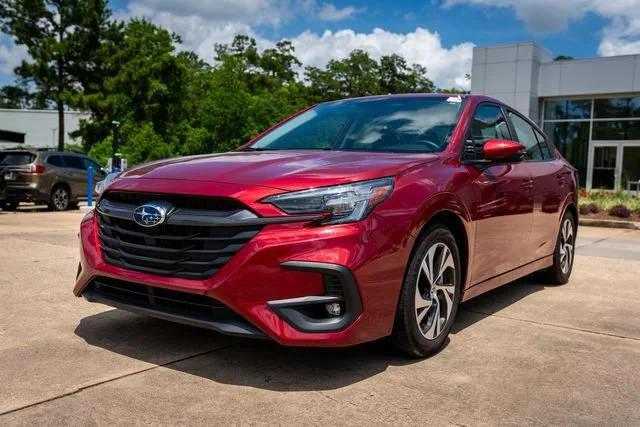 Certified Used 2025 Crimson Red Pearl Subaru Premium image 27