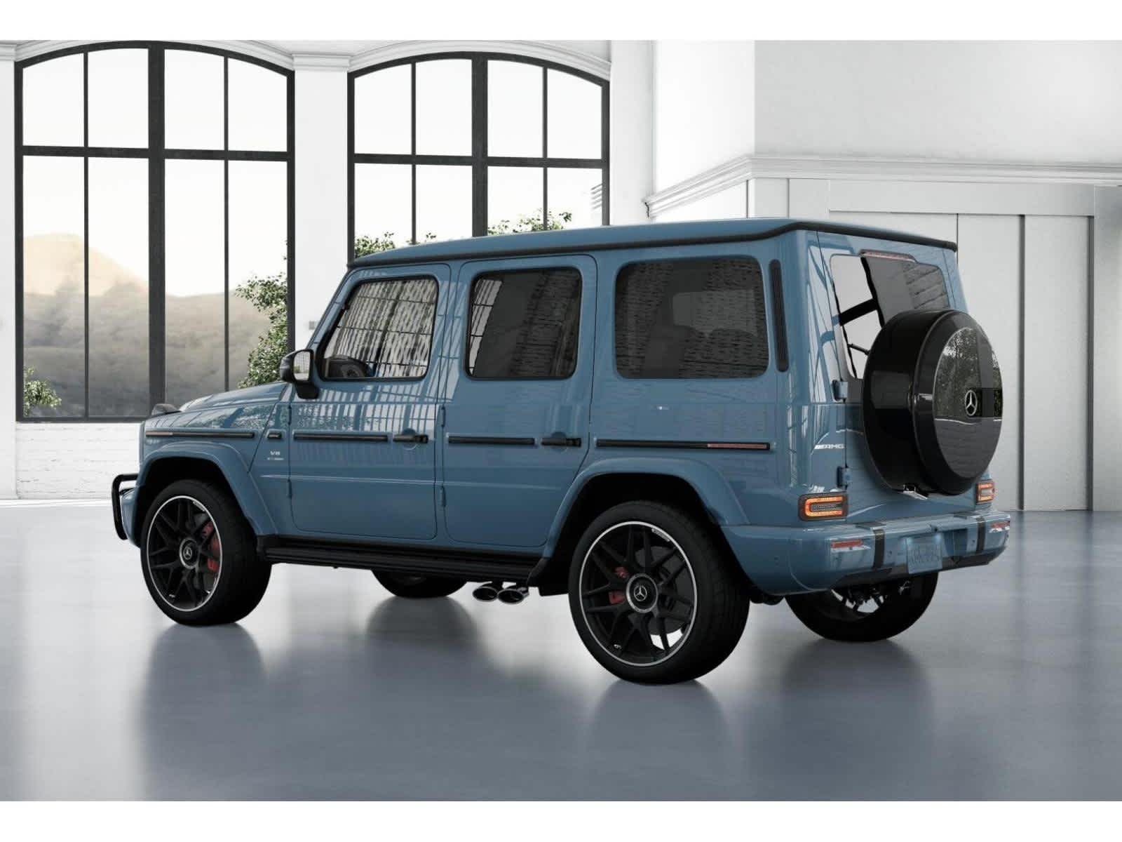 New 2027 MANUFAKTUR Signature China Blue Mercedes-Benz AMG® G 63 image 29