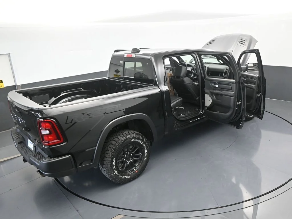 Used 2026 Diamond Black Crystal Pearlcoat Ram Rebel image 68