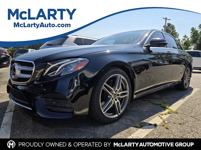 Used 2020 Black MERCEDES-BENZ E 350 image 1