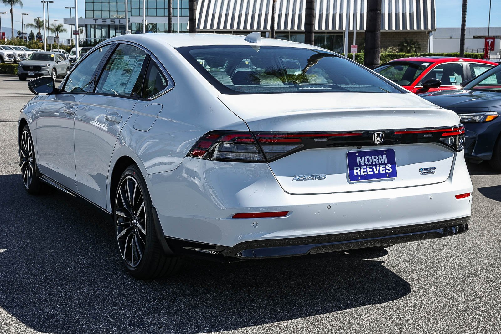 New 2026 Platinum White Pearl Honda Touring Sedan image 4
