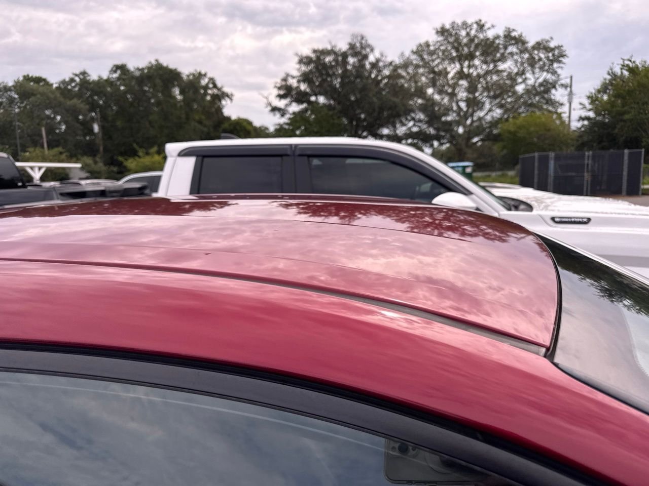 Used 2019 Red Toyota LE image 6